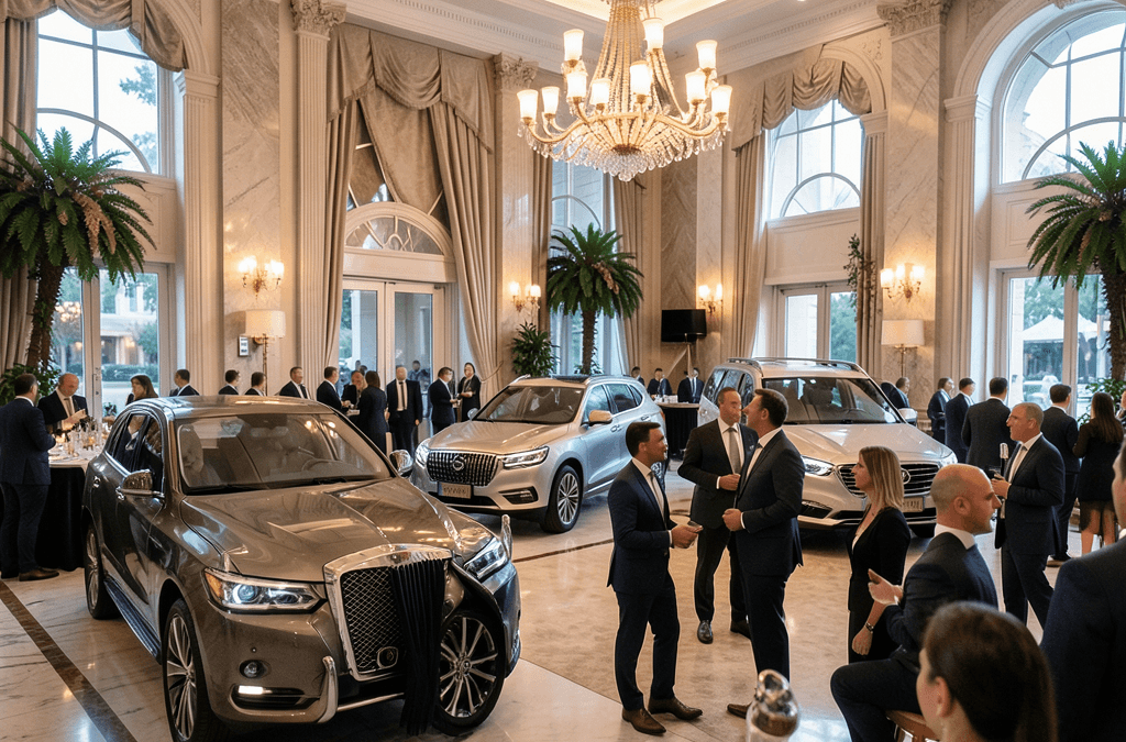 Cómo elegir la flota ideal para un evento de lujo: Guía