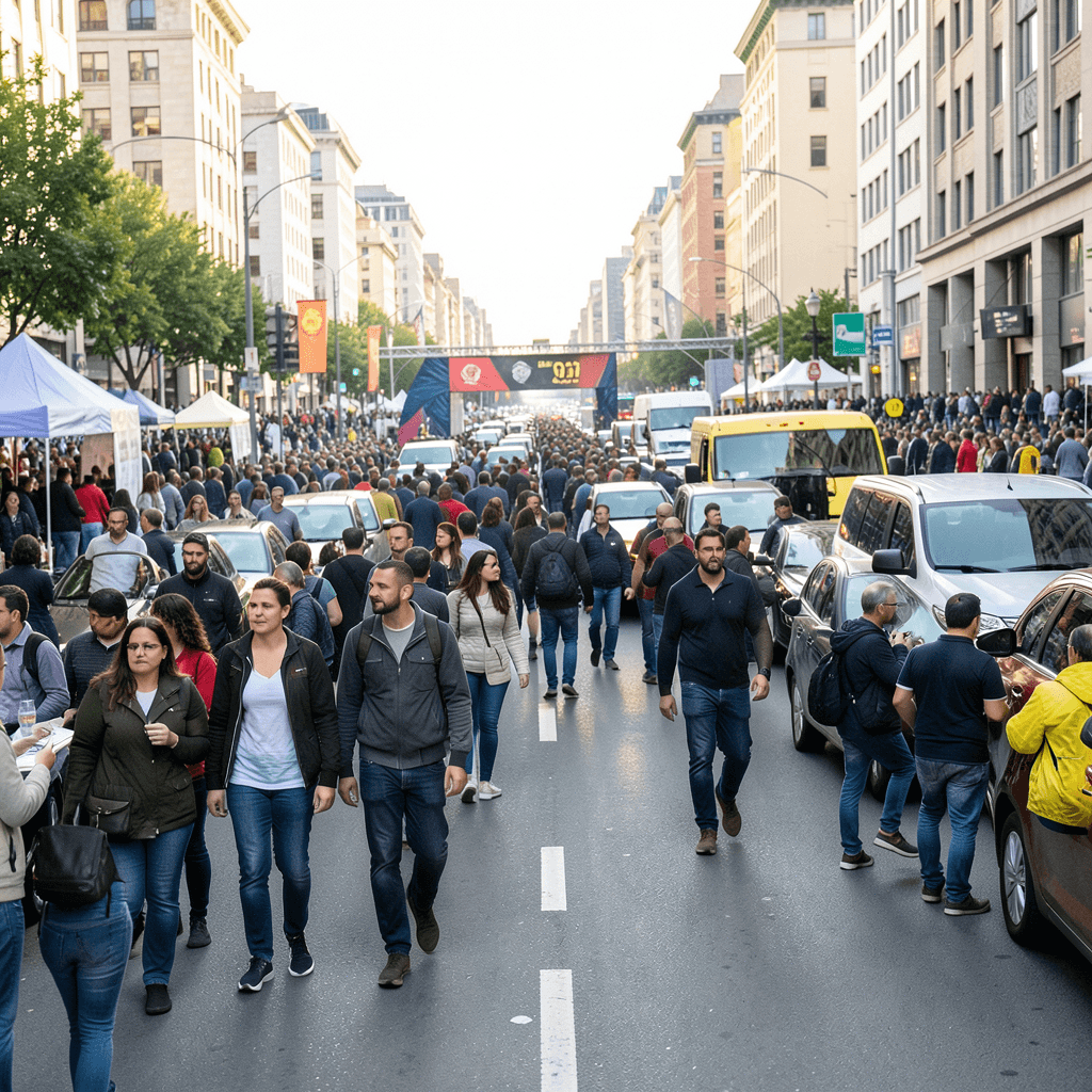 Cómo gestionar la movilidad en eventos con múltiples horarios Cómo gestionar la movilidad en eventos con múltiples horarios