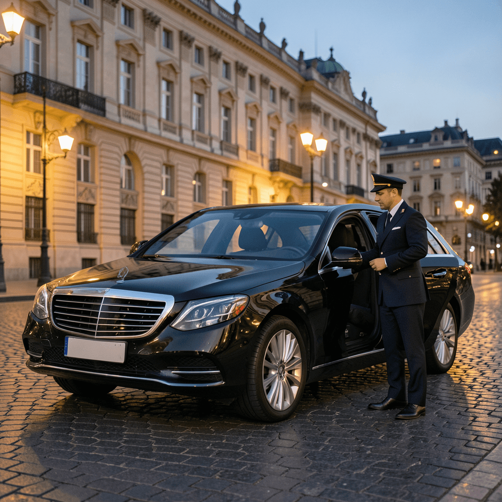 Transporte VIP para eventos de lujo en Madrid con chófer y coche premium